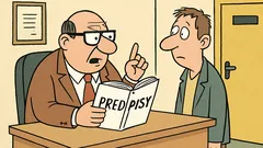 Vtip: Šéf vraví: „Podľa predpisov, jasné?“