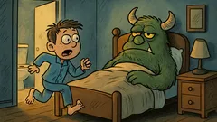 Vtip: Detstvo je, keď utekáš do postele