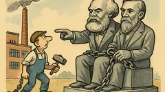 Vtip: Marx a Engels vojdú do krčmy...