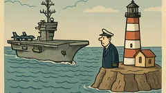 Vtip: Američania sa hádajú s majákom