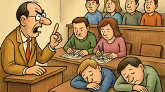 Vtip: Profesor na prednáške hovorí študentom…