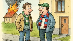 Vtip: Dvaja futbaloví fanúšikovia sa rozprávajú…