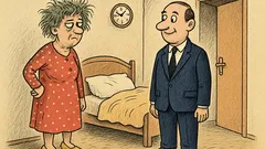 Vtip: Žena si vezme muža