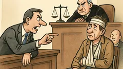 Vtip: Na súde po autonehode…