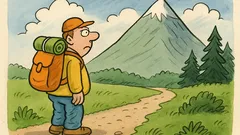 Vtip: Turista ukáže na horu…