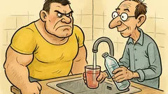 Vtip: Ak si myslíš, že si hustý...