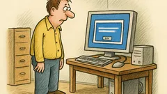 Vtip: Programátor: „Nemáte dosť operačnej pamäti…“