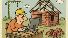 Vtip: Keby stavbári stavali ako programátori…