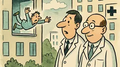 Vtip: Chlap padá z desiateho poschodia…