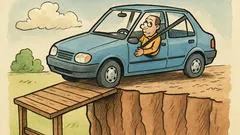 Vtip: Posledné slová pred smrťou: Som pripútaný...